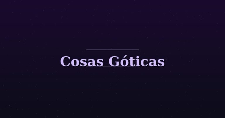 Artículos y cosas góticas: mundogotico.com